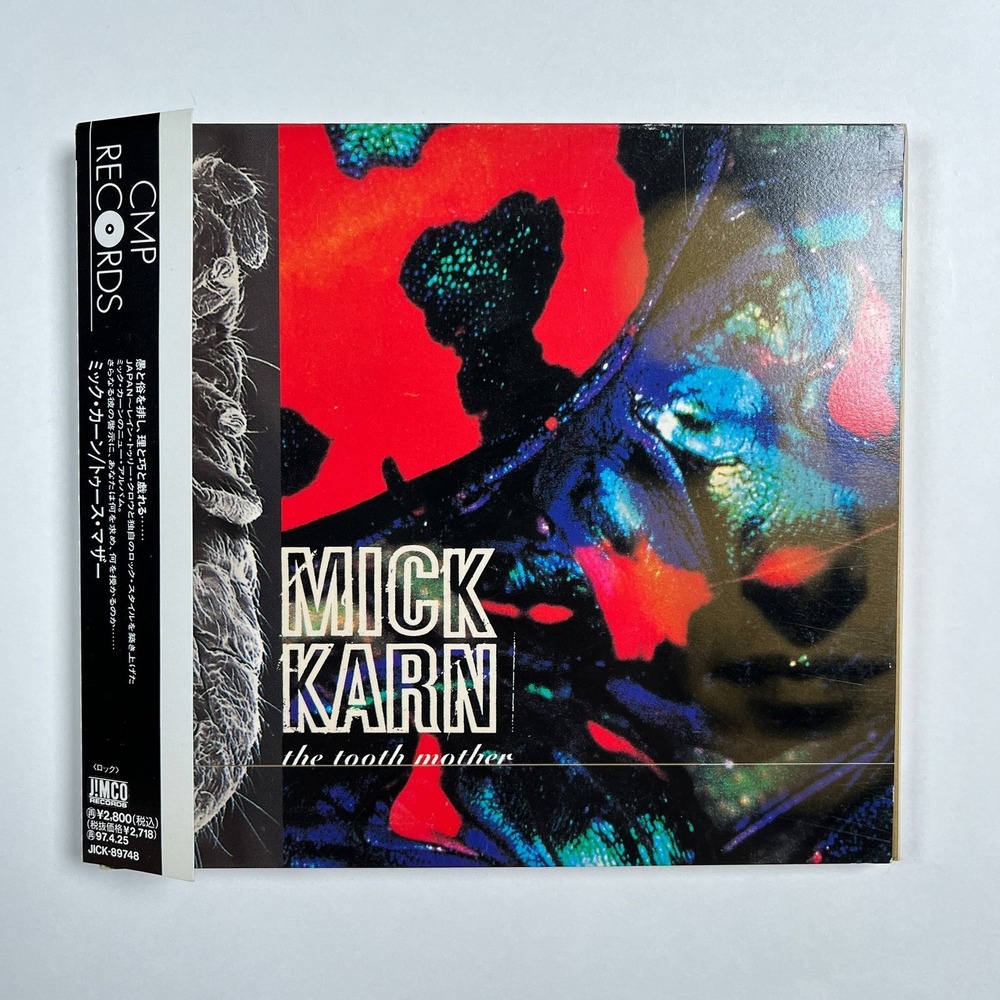 Mick Karn The Tooth Mother Japanese CD 1995 JIMCO JICK-89748 Obi Insert